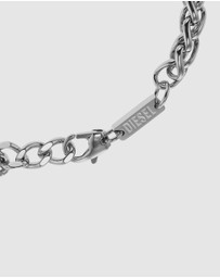 Diesel - Steel Silver Tone Bracelet