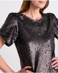 David Lawrence - Inez Sequin Mini Dress