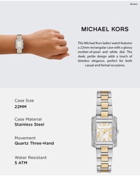 Michael Kors - Emery Two Tone Analogue Watch