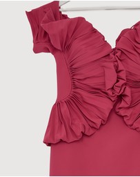 Revibe - Repaired Acler Darnhill Midi Dress - AU 12