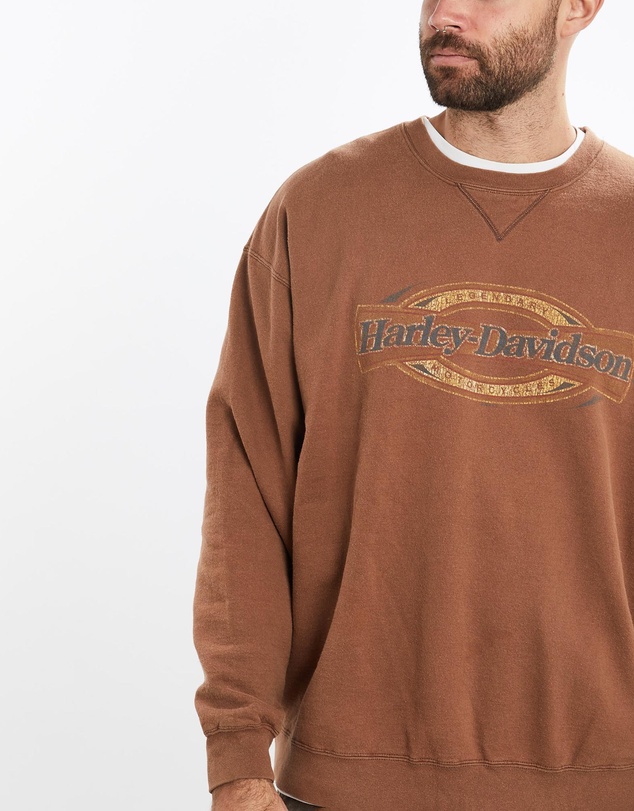 Vintage by The Real Deal - Pre Loved - Vintage Harley Davidson Sweatshirt