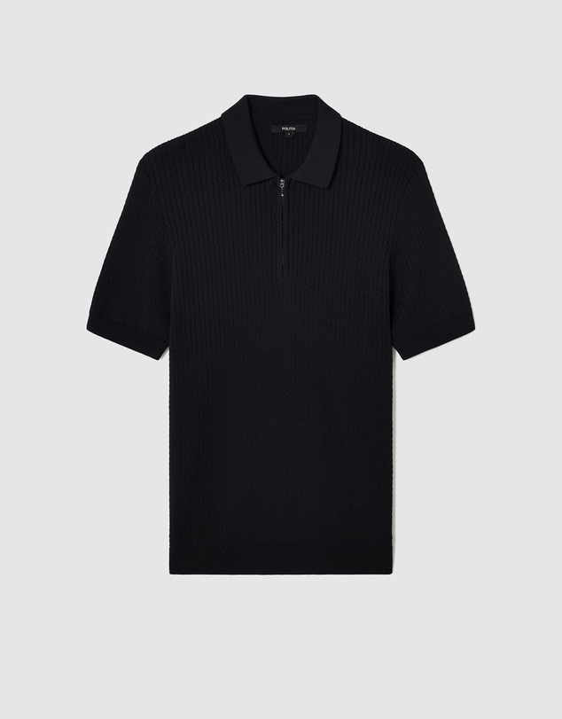 Politix - Callum Textured Knit Polo
