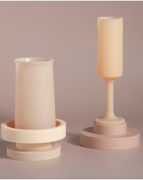porter green - stegg | silicone unbreakable highball glasses