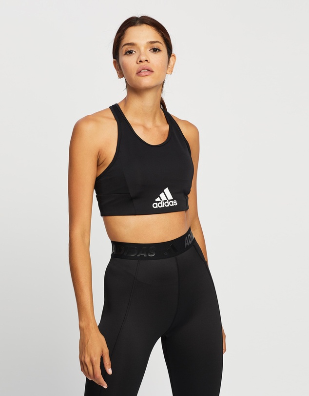 adidas Performance - Aeroready Designed 2 Move Logo Padded Bra Top