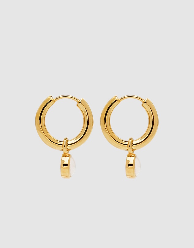 Najo - Heavenly Pearl Gold Earring