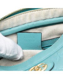 Pre-Loved by Azura Reborn - Pre-Loved GG Star Embossed Leather Crossbody