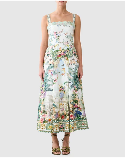 Camilla - Long Fit And Flare Dress