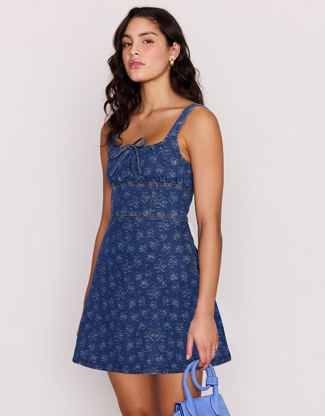 MINKPINK - Neve Denim Mini Dress