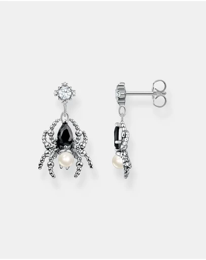 THOMAS SABO - Romance Earrings Black Spider
