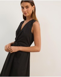 Atmos&Here - Ida Cotton Poplin Midi Dress