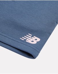 New Balance - Stacked Logo Tee & French Terry Short Set