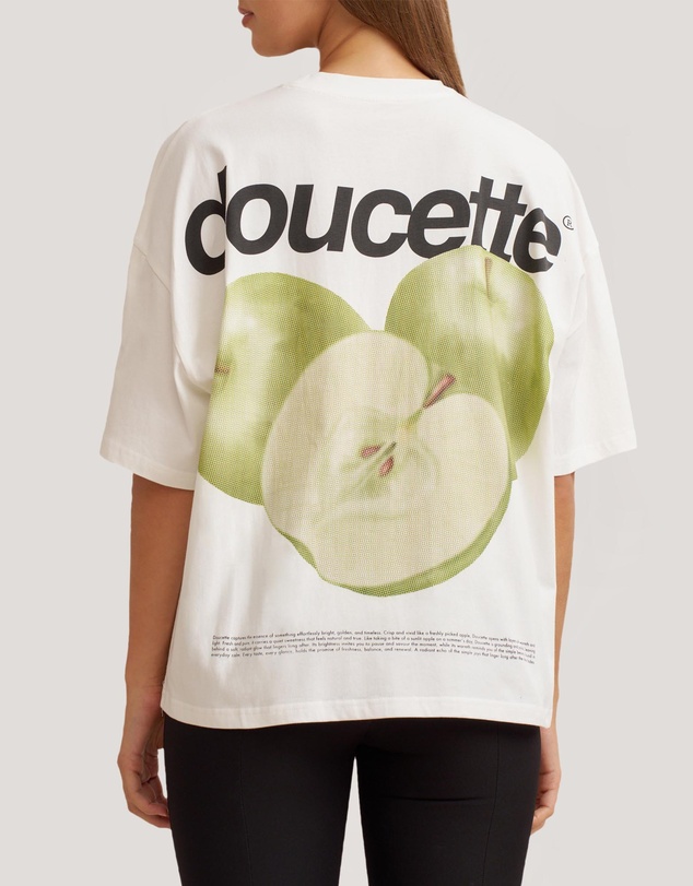 Doucette - Green Apples Compact Tee