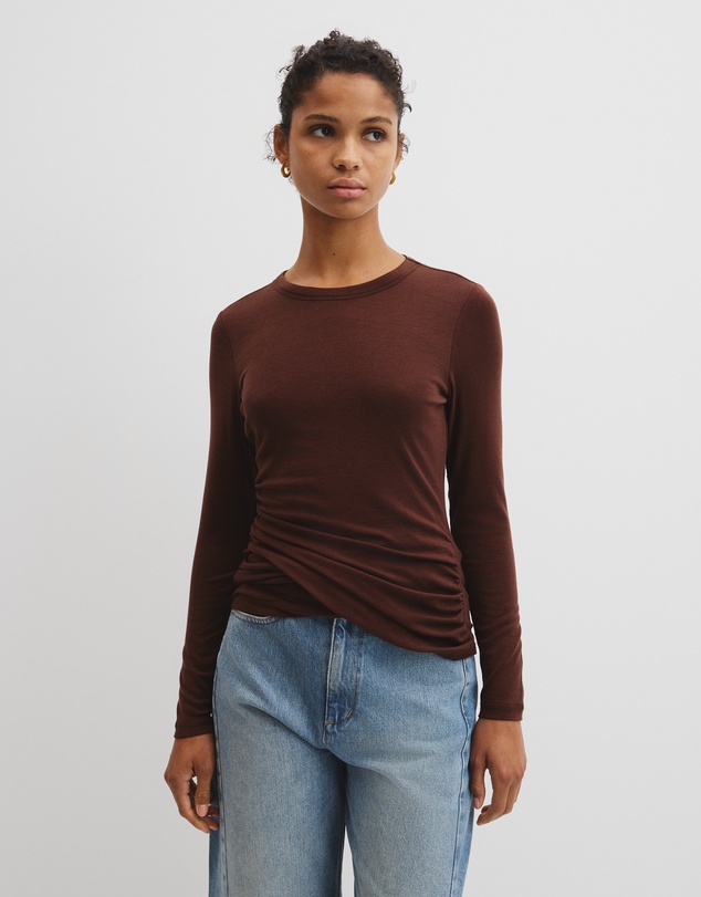 Country Road - Jersey Wrap Top