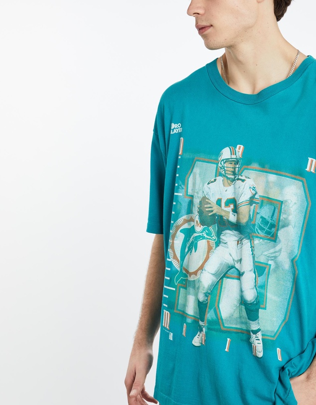 Vintage by The Real Deal - Pre Loved - Vintage 1996 NFL Miami Dolphins 'Dan Marino' Tee