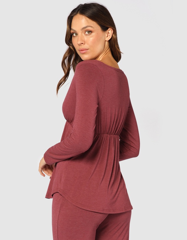 Bamboo Body - Cross Front PJ Top