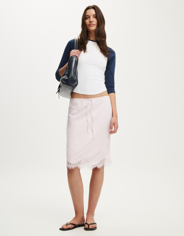 Cotton On - Celeste Lace Midi Skirt