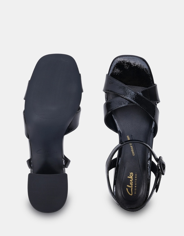Clarks - Los Cabos Black Patent