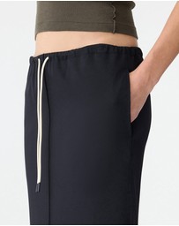Bassike - Stretch Twill Minimal Skirt