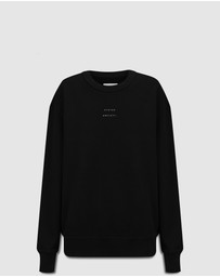 Status Anxiety - Could Be Nice Jumper With Logo