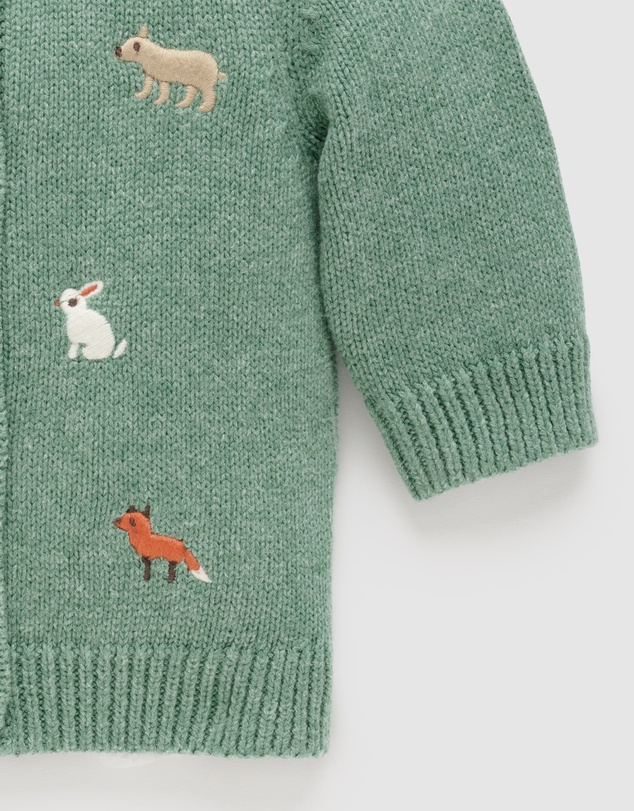 Purebaby - Woodland Cardigan -Kids-Babies
