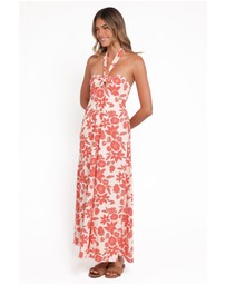 Petal & Pup - Cottrell Maxi Dress - Red Floral