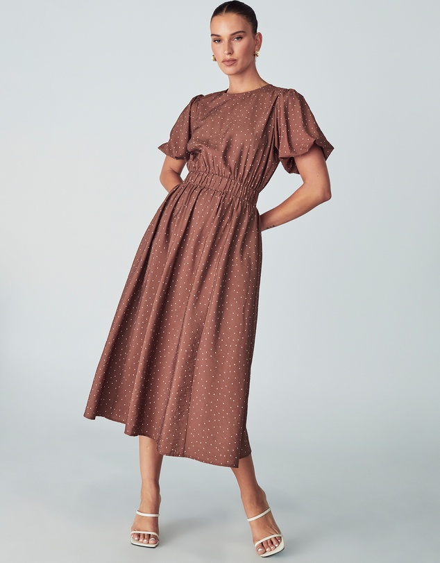 Willa - Pen Midi Dress