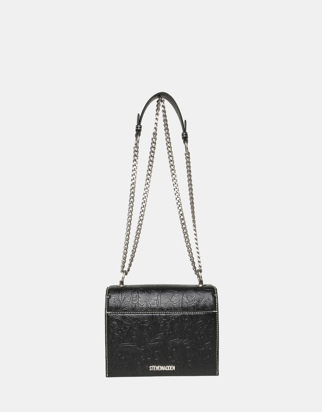 Steve Madden - BPaysons Black/Silver Handbag