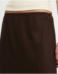 Cotton On - Haven Slip Midi Skirt