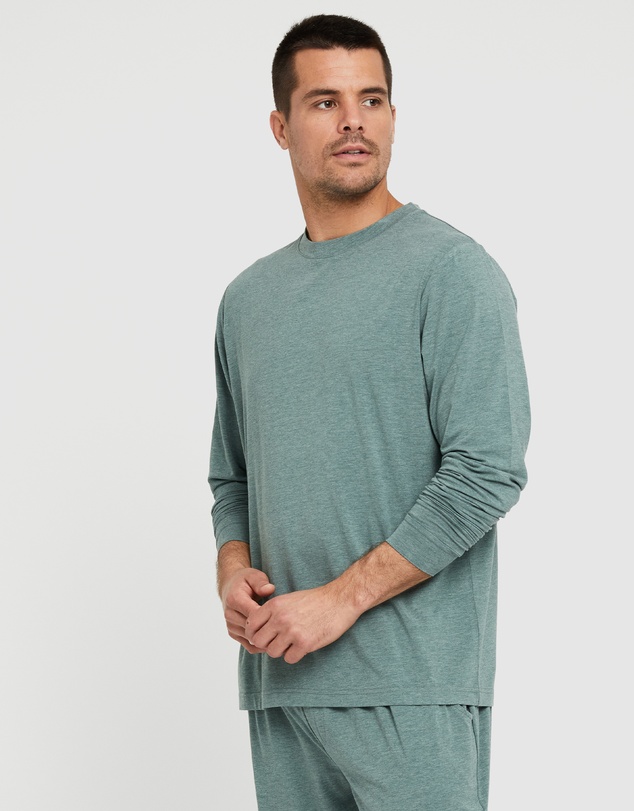 Bamboo Body - Men's Long Sleeve Crew Neck
