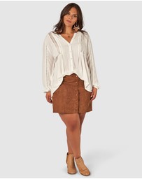 The Poetic Gypsy - Bridget Crochet Blouse