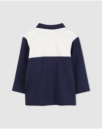 Timberland - Long Sleeve Polo - Babies-Kids