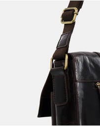 Pierre Cardin - Pierre Cardin Men's Rustic Messenger/Computer Bag