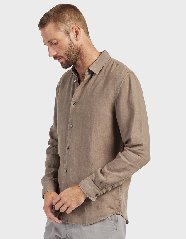 Academy Brand - Mick Linen Shirt