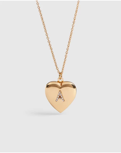 Seed Heritage - Diamante Initial Locket