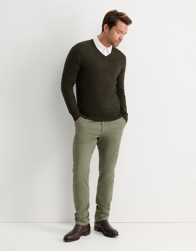 Sportscraft - Merino V Neck Knit