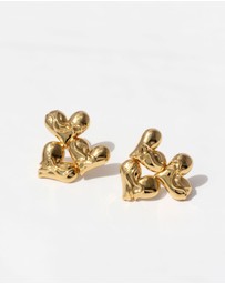 Jackie Mack - Velvet Heart Studs