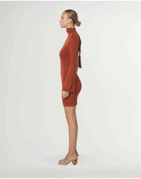 Winona - Cassidy Scarf Dress Coppper