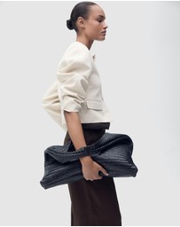 M.N.G - Cris Linen-Blend Jacket With Buttons