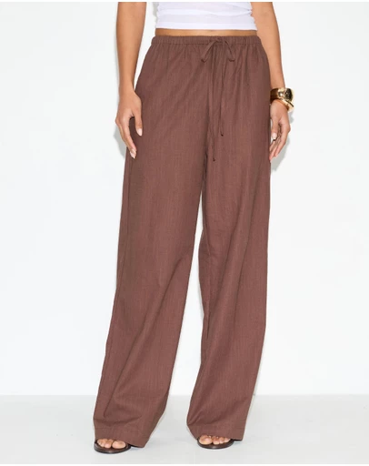 Dazie - Daytona Cotton Wide Leg Pants