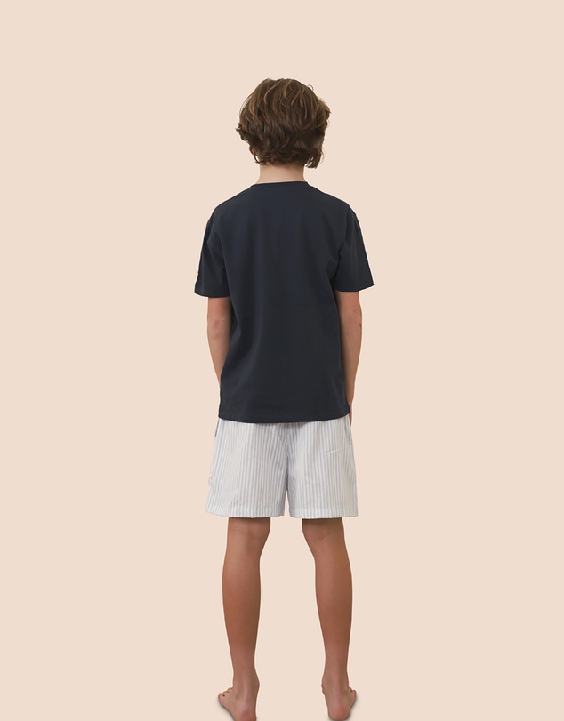 Gingerlilly - Rebecca Judd x Gingerlilly | Mini Noah Cotton Short PJ Set