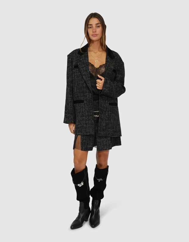 Belle & Bloom - Set Me Free Tweed Skirt