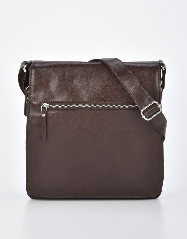 Cobb & Co - Notting Leather RFID Expandable Satchel
