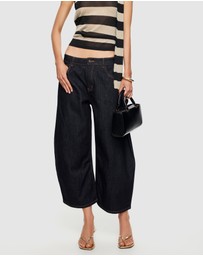 Lioness - Horseshoe Cropped Jeans