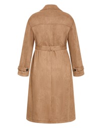 City Chic - Eliza Sueded Trench
