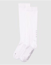 Pussyfoot - 2 Pack Compression Knee High Socks – Supportive & Anti-bacterial