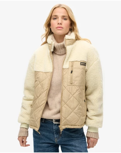 Superdry - Workwear Fleece Hybrid Jacket