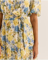 Review - Elba Floral Midi Dress
