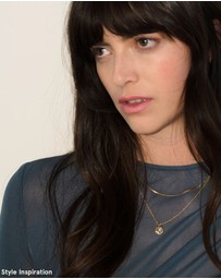 Rachel Jackson - Electric Love March Birthstone Heart Necklace