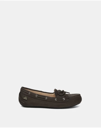 EVERAU - EverAU Ugg Monty Cow Leather Upper Loafer Oxfords Flats