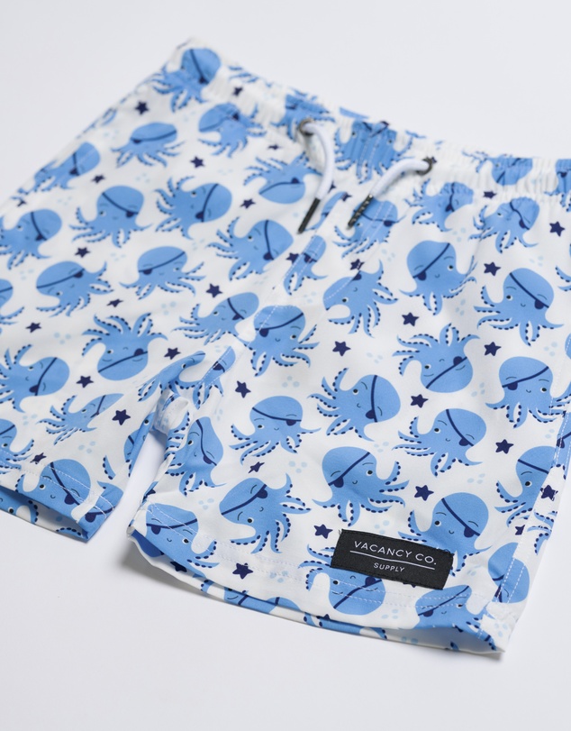 Vacancy Co - Octo-Pirate Swim Short - Youth